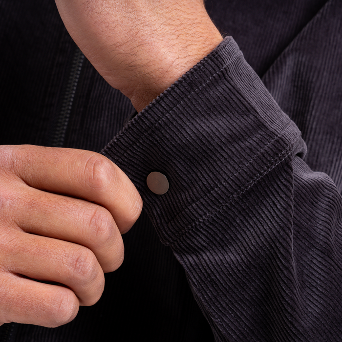 Milner Cord Jacket - Gunmetal