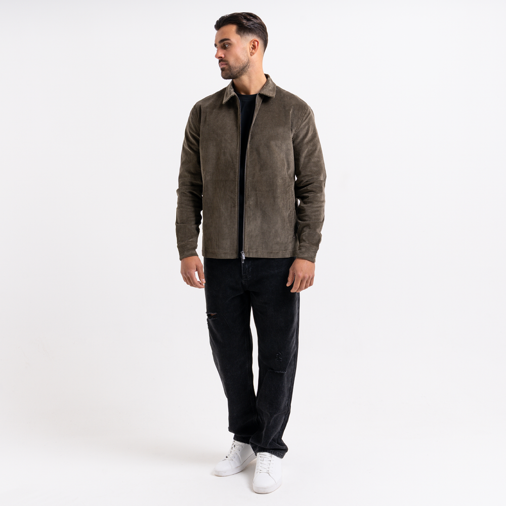 Milner Cord Jacket - Olive