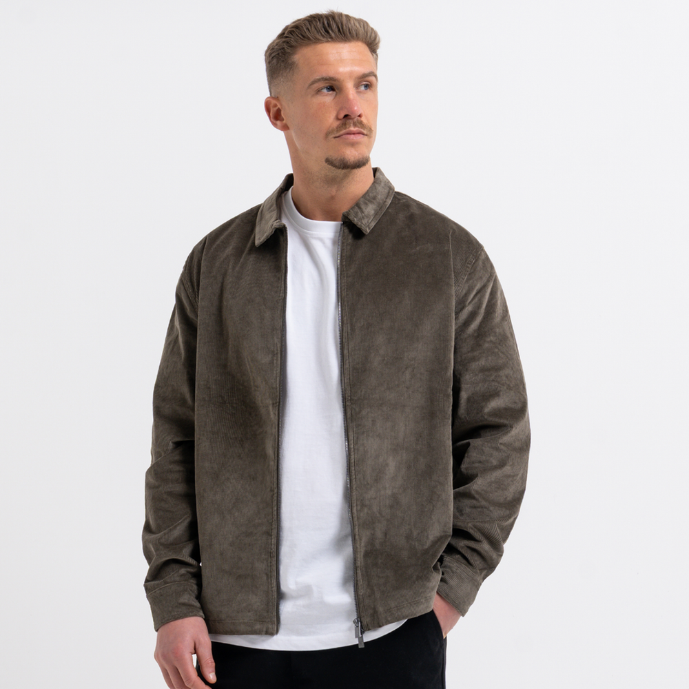 Milner Cord Jacket - Olive