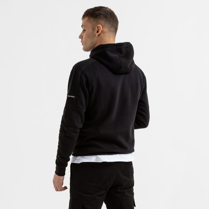 Neto Overhead Hoodie - Black