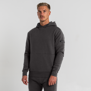Neto Overhead Hoodie - Charcoal