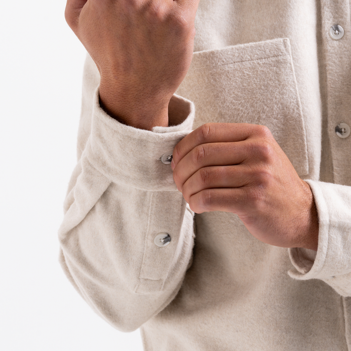 Courtois Overshirt - Ecru