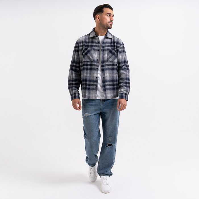 Garnacho Relaxed Jeans - Mid Blue