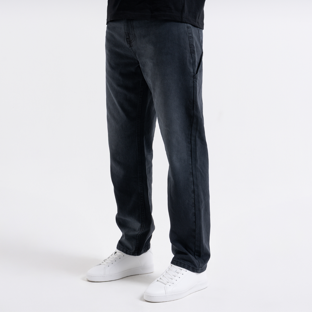 Parkes Relaxed Jean - Washed Black