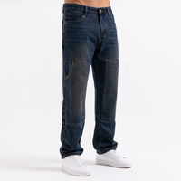 Pirlo Relaxed Workwear Jeans - Indigo Wash