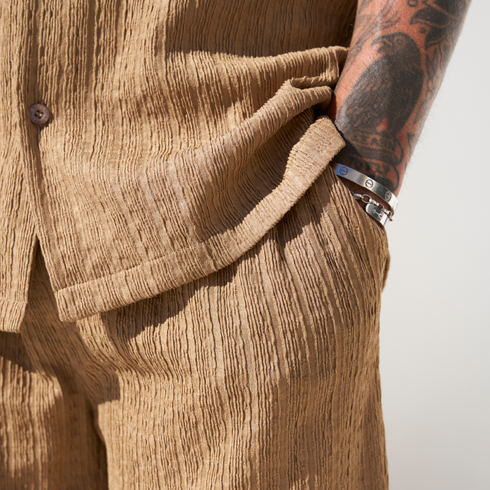 Raya Shirt - Caramel