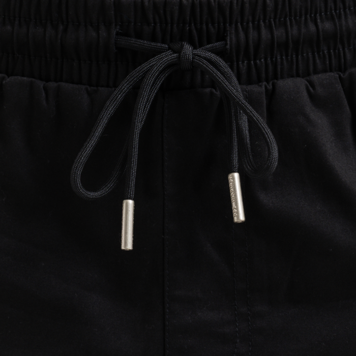 Rivero Relaxed Cargo Pants - Black