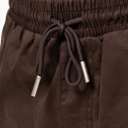 Bee Inspired Rivero Relaxed Cargo Pants in Coffee, relaxed fit cargo trousers with multiple utility pockets, styled shot