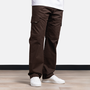 Rivero Relaxed Cargo Pants - Coffee
