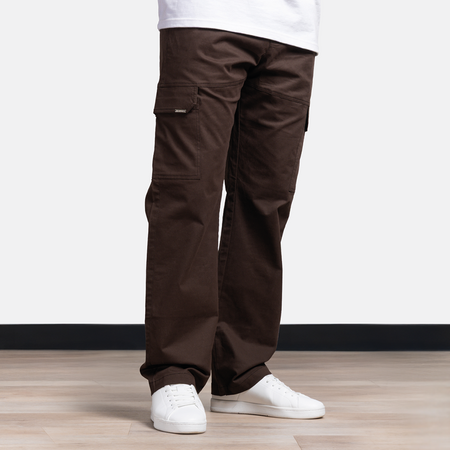 Rivero Relaxed Cargo Pants - Coffee