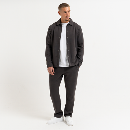 Bee Inspired Rochet Pant in Pewter, slim fit trousers with a drawstring waistband, styled shot
