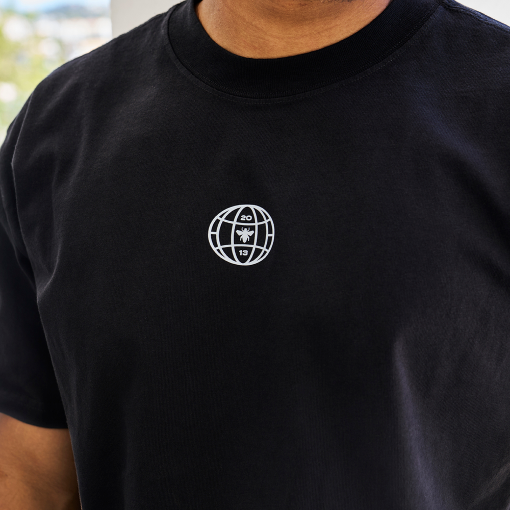 Sagna Oversized T-Shirt - Faded Black