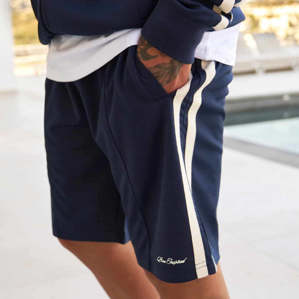 Sanchez Track Short - Navy