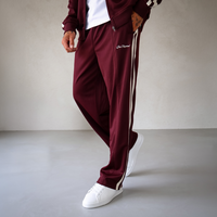 Sanchez Track Pant - Burgundy