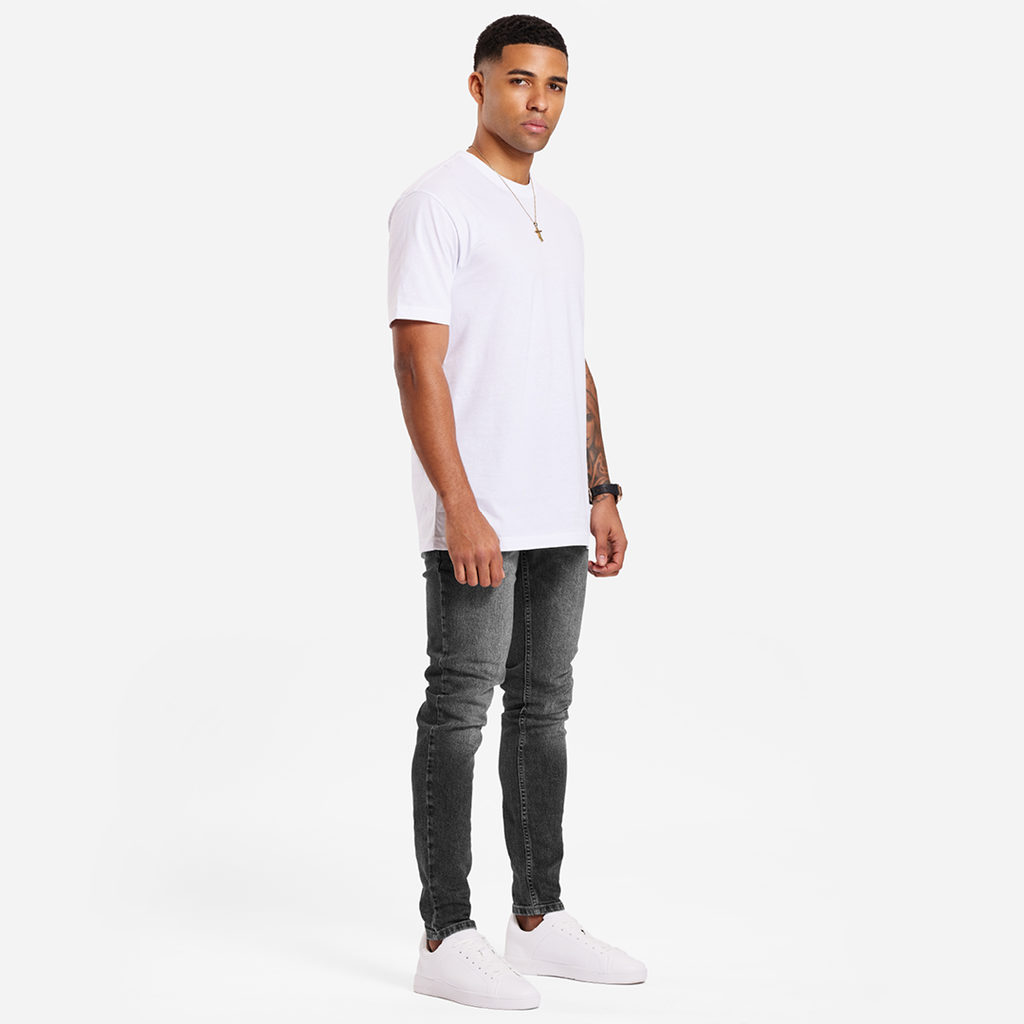 Serrano Slim Fit Jeans - Washed Black