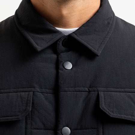 Siegrist Jacket in black with two chest pockets