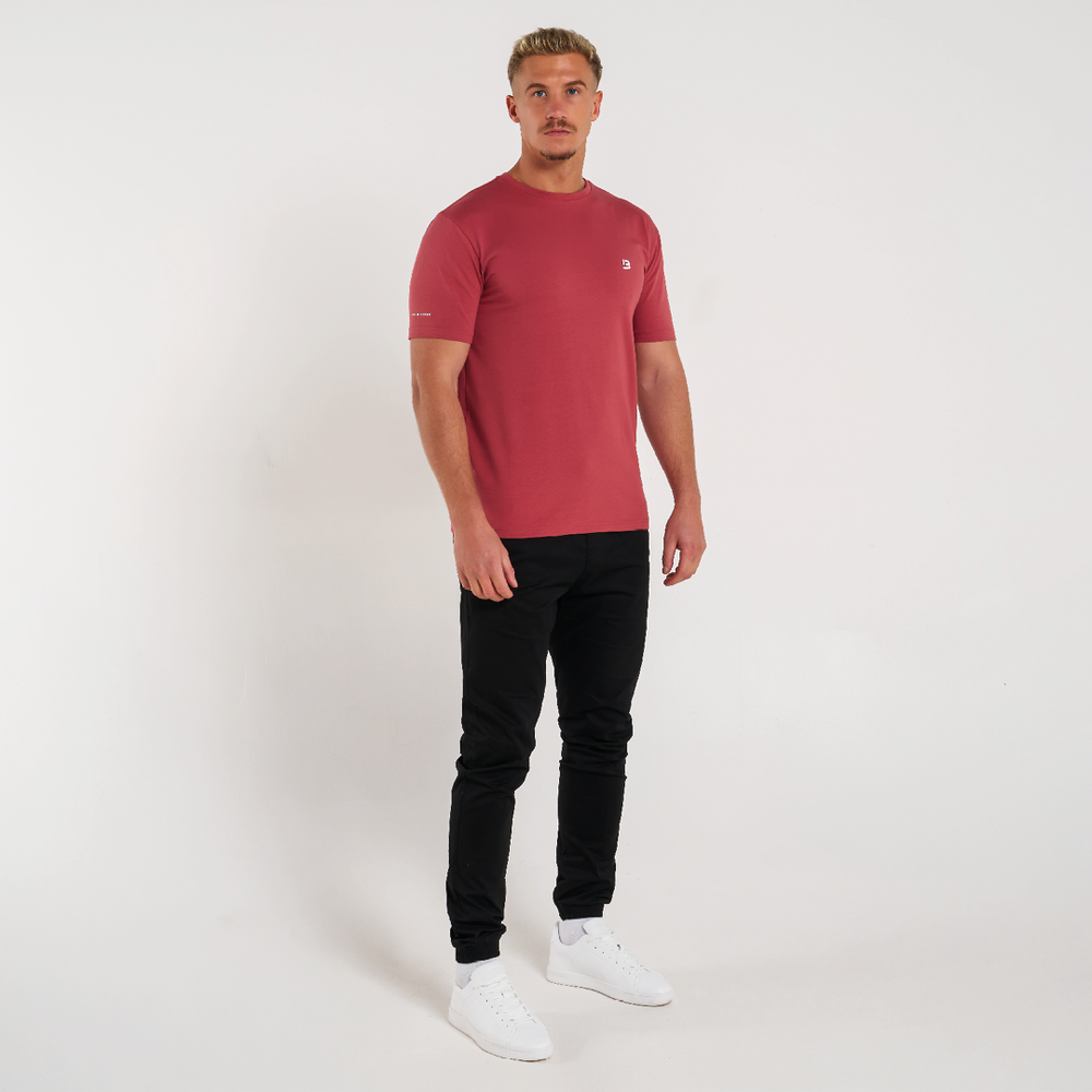 Signature T-Shirt - Powder Red