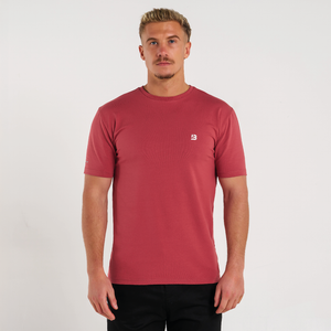 Signature T-Shirt - Powder Red