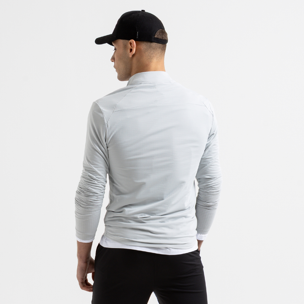 Signature Sports 1/4 Zip - Light Grey