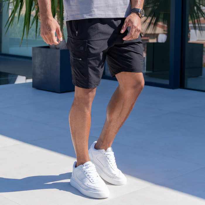 Soriano Cargo Short -Black