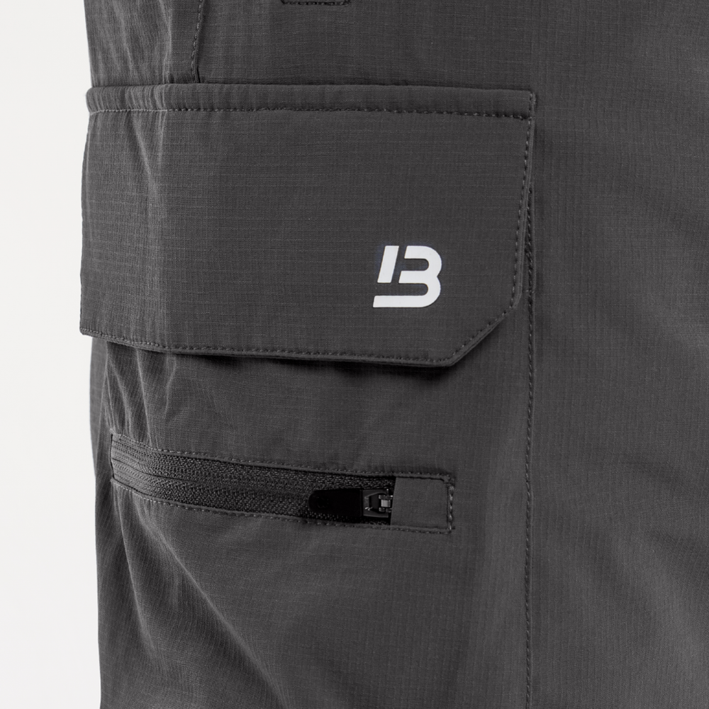 Soriano Cargo Short -Charcoal/White