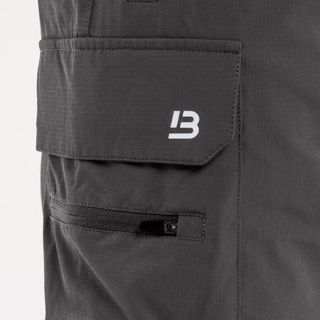 Soriano Cargo Short -Charcoal/White