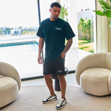 Bee Inspired Team Active Short in Black, athletic fit shorts in breathable stretch fabric, styled shot