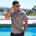 Team T-Shirt - Faded Grey/Blue