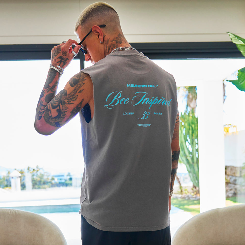 Team Vest - Faded Grey