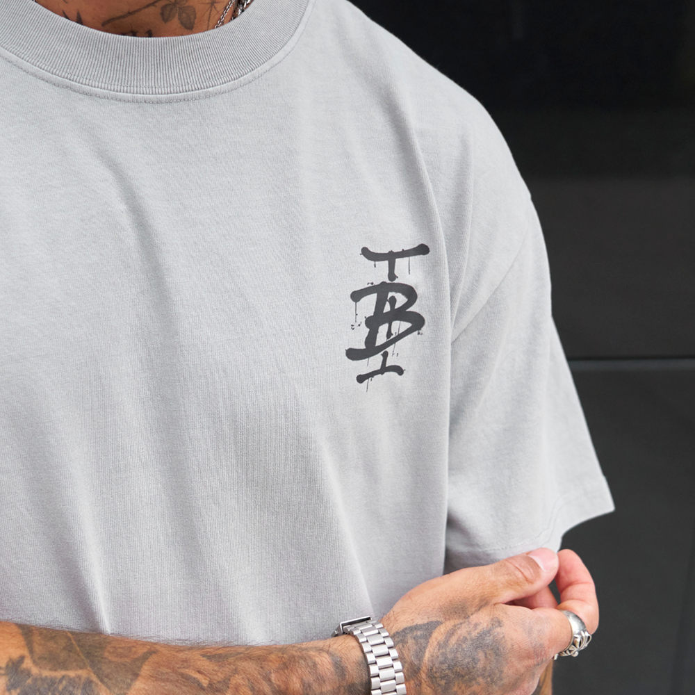 Tonali Oversized T-Shirt - Faded Storm