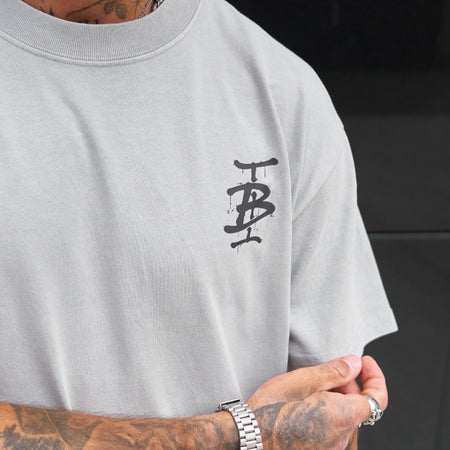 Tonali Oversized T-Shirt - Faded Storm