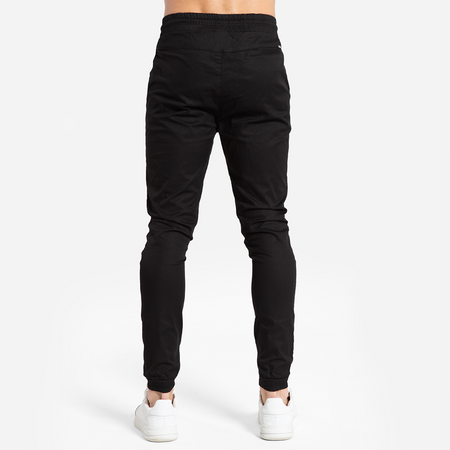 Bee Inspired Vesga Military Cargo in Black, military-style cargo trousers, alternate angle