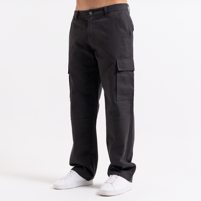 Victor Cargo Pants - Charcoal