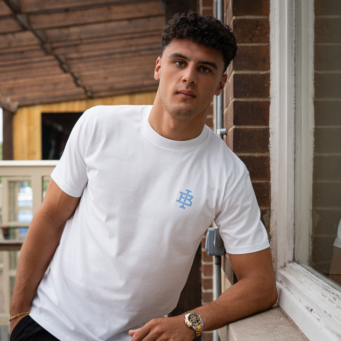 Argentina World Cup Away T-Shirt - White/Sky Blue