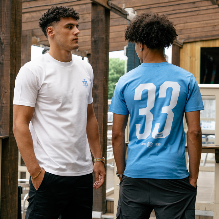 Argentina World Cup Home T-Shirt - Sky Blue/White