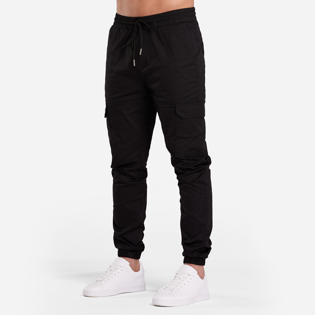 Rivero Cargo Pants - Black